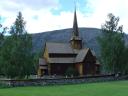 starod�vny dreven� kostol v dedinke Lom