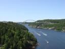 nov� Svinesundsk� most vo v�stavbe